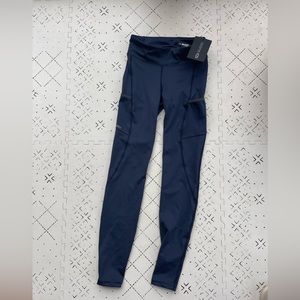 Women’s SUGOI Active Tights - leggings for biking or running - Deep Navy